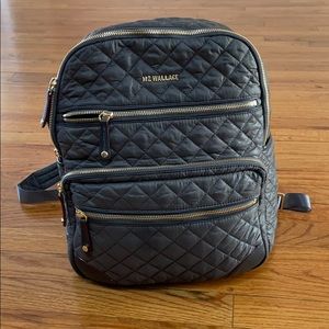 MZ Wallace Crosby Backpack Traveler - Grey